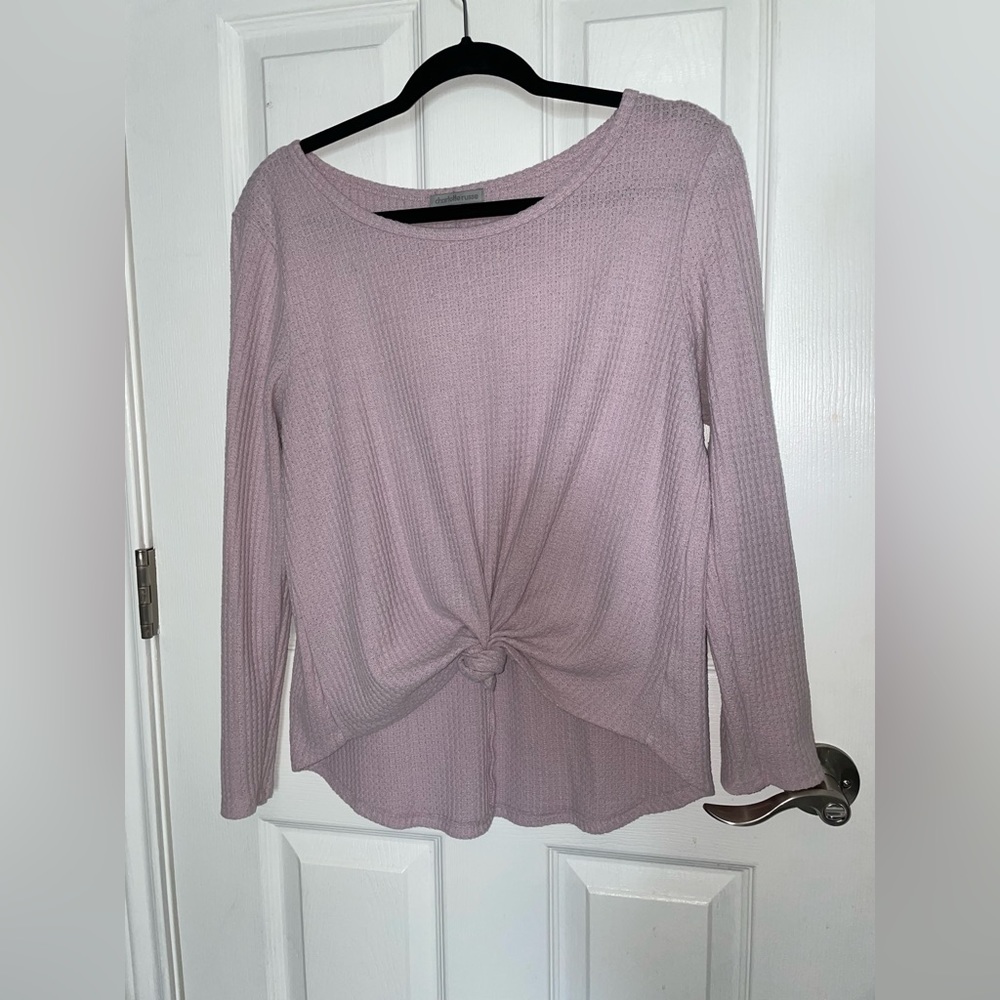 Charlotte ruse medium mauve pink shirt